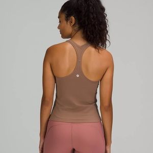 Cool Racerback Short Tank *Nulu - Cacao